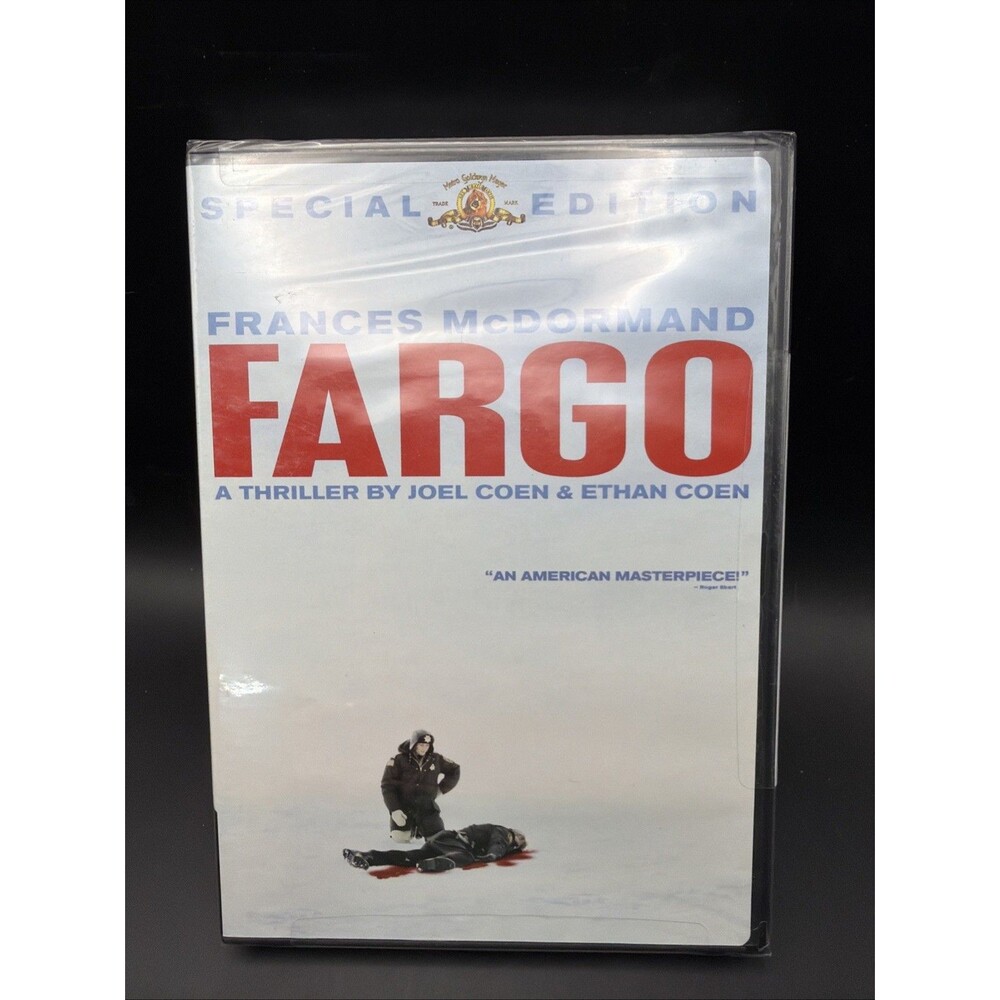 Fargo (DVD, 2005, Special Edition) Frances McDormand 1996 Region 1 NEW SEALED